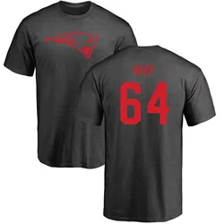 Jacob Rizy New England Patriots Youth by One Color T-Shirt - Ash
