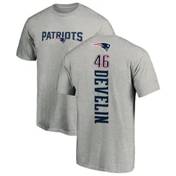 James Develin New England Patriots Youth Backer T-Shirt - Ash
