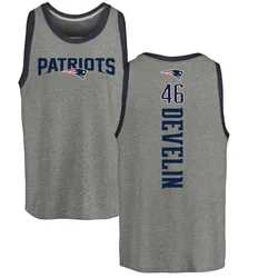 James Develin New England Patriots Youth by Backer Tri-Blend Tank Top - Ash