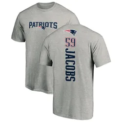 Khalil Jacobs New England Patriots Youth Backer T-Shirt - Ash