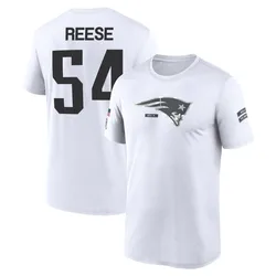 Otis Reese New England Patriots Men's Legend White 2024 Salute to Service Performance T-Shirt