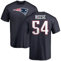 Otis Reese New England Patriots Men's Navy Name & Number Logo T-Shirt -