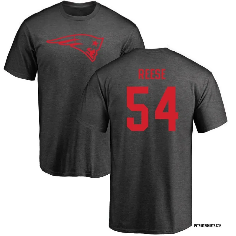 Otis Reese New England Patriots Men's by One Color T-Shirt - Ash