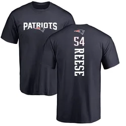 Otis Reese New England Patriots Youth Navy Backer T-Shirt -