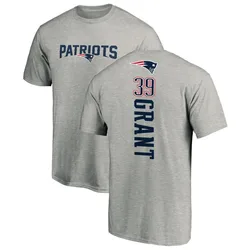 Richie Grant New England Patriots Men's Backer T-Shirt - Ash